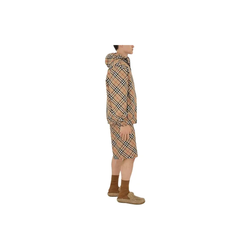 Burberry Vintage Check print Drawstring Shorts-4