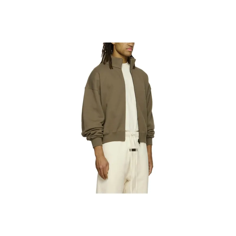 Fear Of God Essentials Jacket Unisex Brown-3