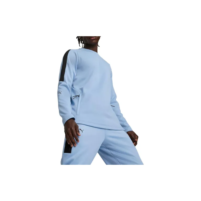 PUMA Sweatshirts Men Blissful Blue-4