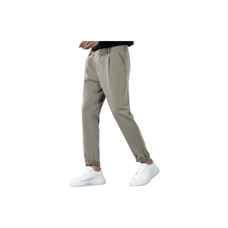 Red bean Suit Trousers Men-9