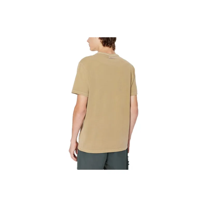 ARMANI EXCHANGE T Shirts Men Khaki-2