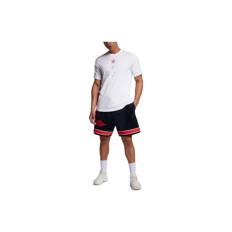 JORDAN T Shirts Men White-1