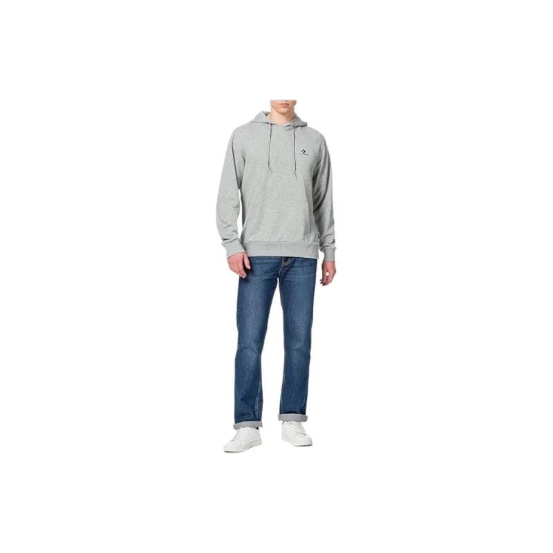 Converse Go To Embroidered Star Chevron Standard Fit Fleece Hoodie-1