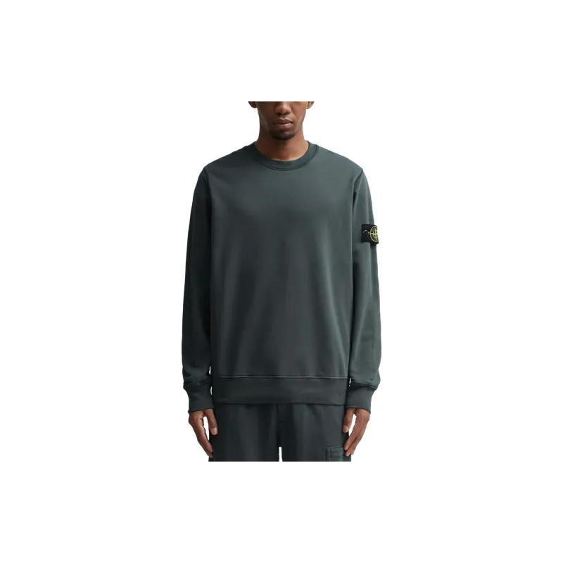 STONE ISLAND Compass Patch Crewneck Sweatshirt-3