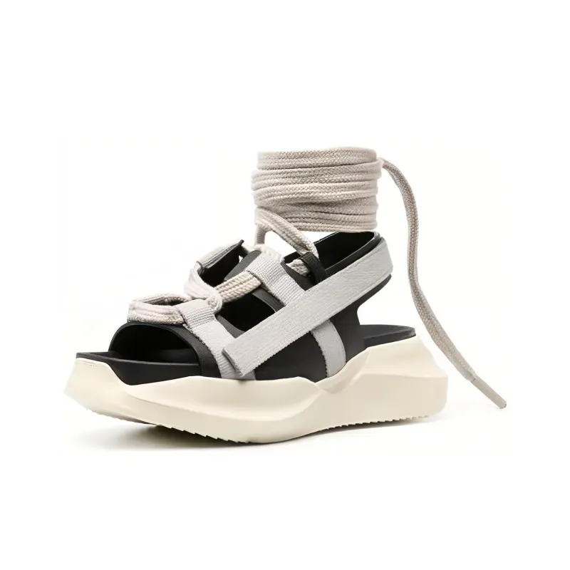 RICK OWENS/RO Strap Sandals Women's Gray-2