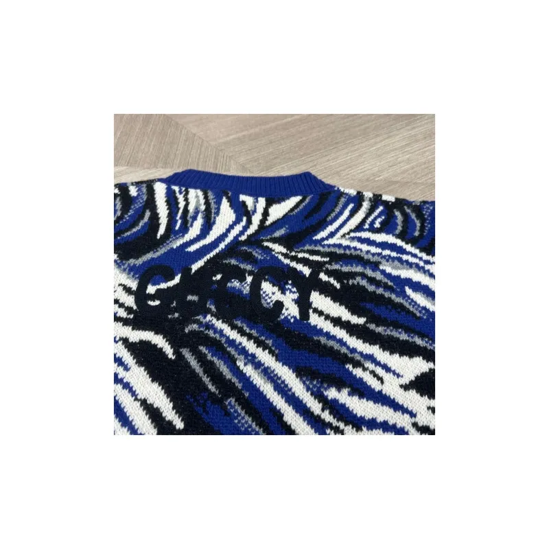 GUCCI Sweaters Men Blue-5