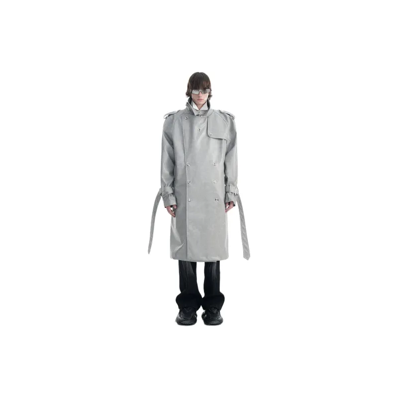 TIWILLTANG Trench Coats Unisex-8
