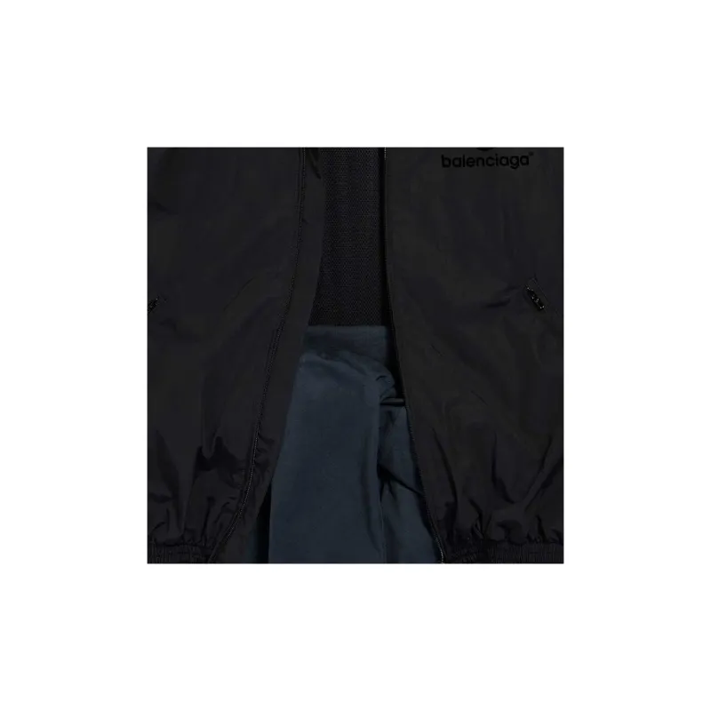 Balenciaga Patched Tracksuit Jacket In-4