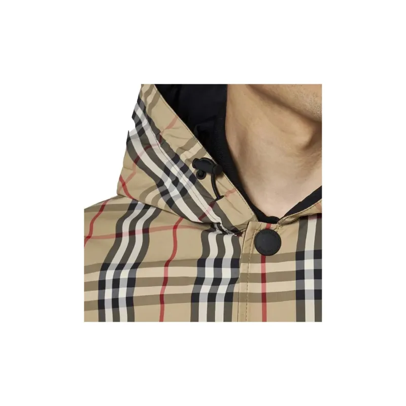 Burberry Check Nylon Reversible Jacket-4