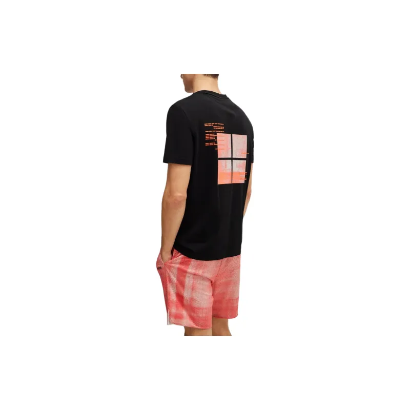 HUGO BOSS Graphic print Cotton blend T shirt-2