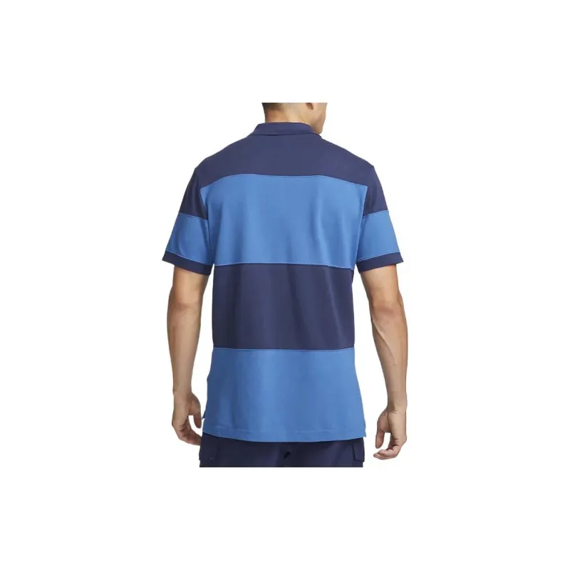 Nike Polo Shirts Men Blue-3