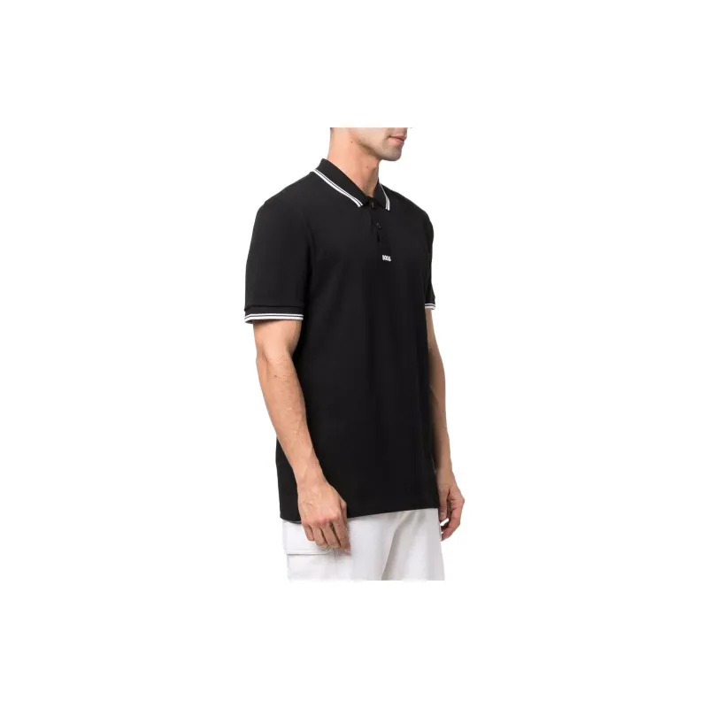 HUGO BOSS Polo Shirts Men Black-4