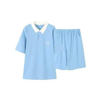 Urban Beauty Pajama Set Men's Cerulean