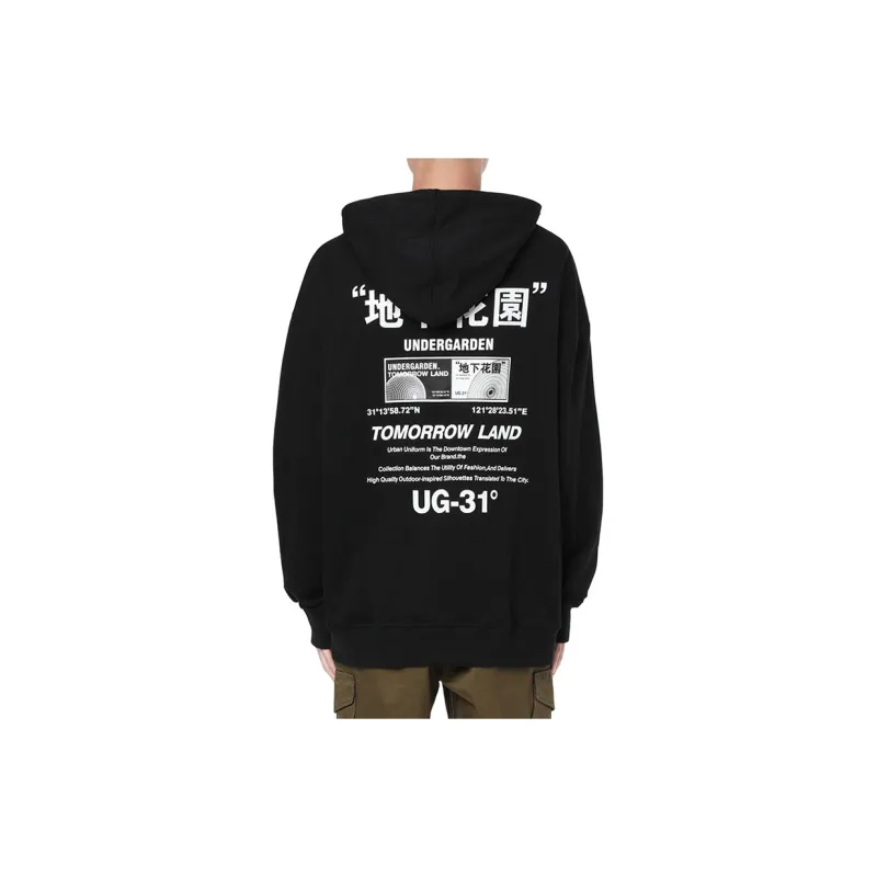 UNDERGARDEN Hooded Loose Fit Sweatshirt Unisex-2