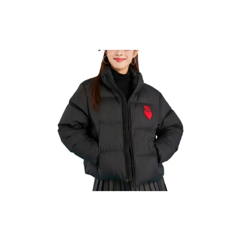 MLB Down Jacket Cropped Unisex Black-4