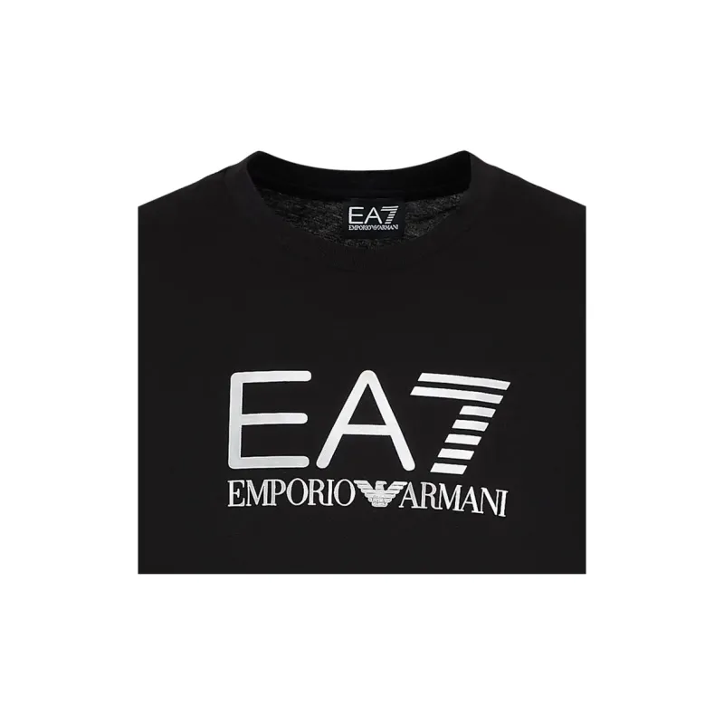 EMPORIO ARMANI Logo Lettering Crewneck T Shirt-1