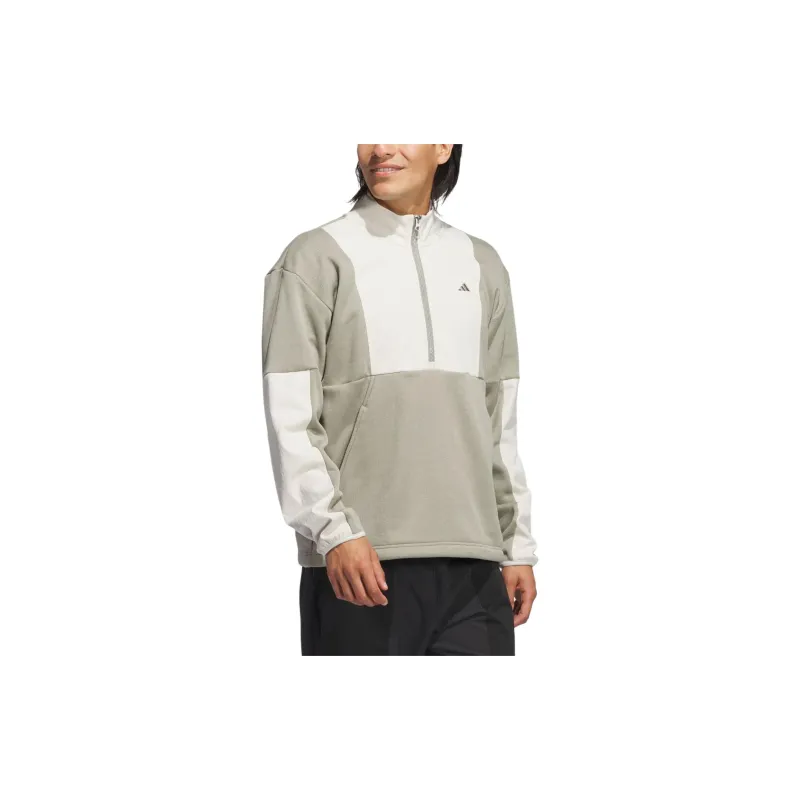 Adidas Free Shipping With AdiClub Go-to Dwr Hybrid Half Zip Pullover-3