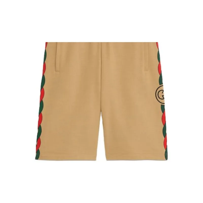 GUCCI Casual Shorts Men's Camel-5