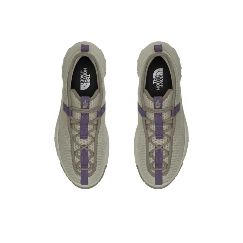 THE NORTH FACE NEVER STOP Anti Slip Wear Resistant Low Top Casual Shoes Men's Gray Purple-2