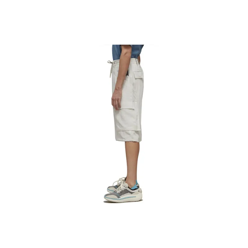 Y-3 X Adidas Drawstring Bermuda Shorts-4