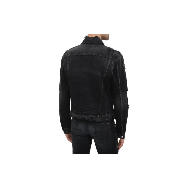 AMIRI Denim Jackets Men Black-3