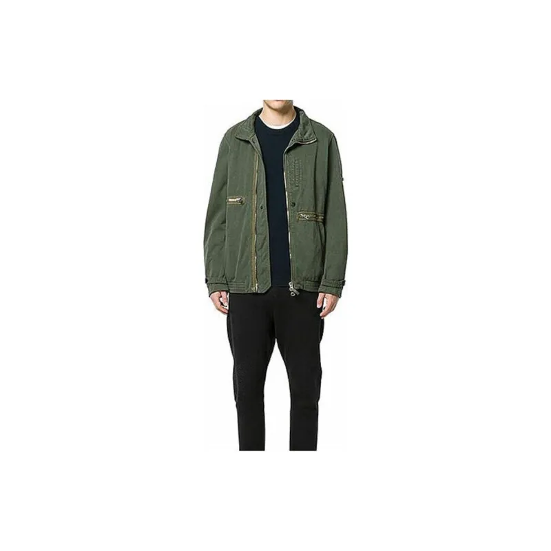 STONE ISLAND Jackets Coats Men's Green-1