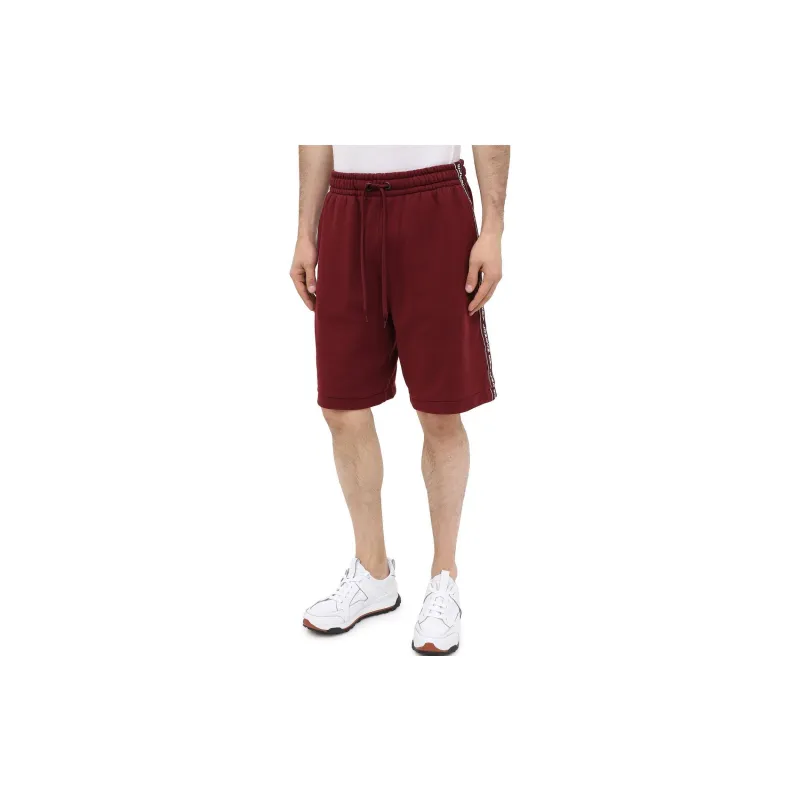 Burberry Casual Shorts Men Maroon-4