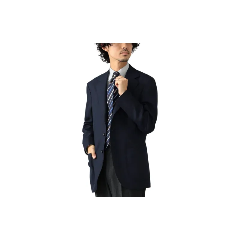 Beams Jackets Coats Men's Marine Blue-8