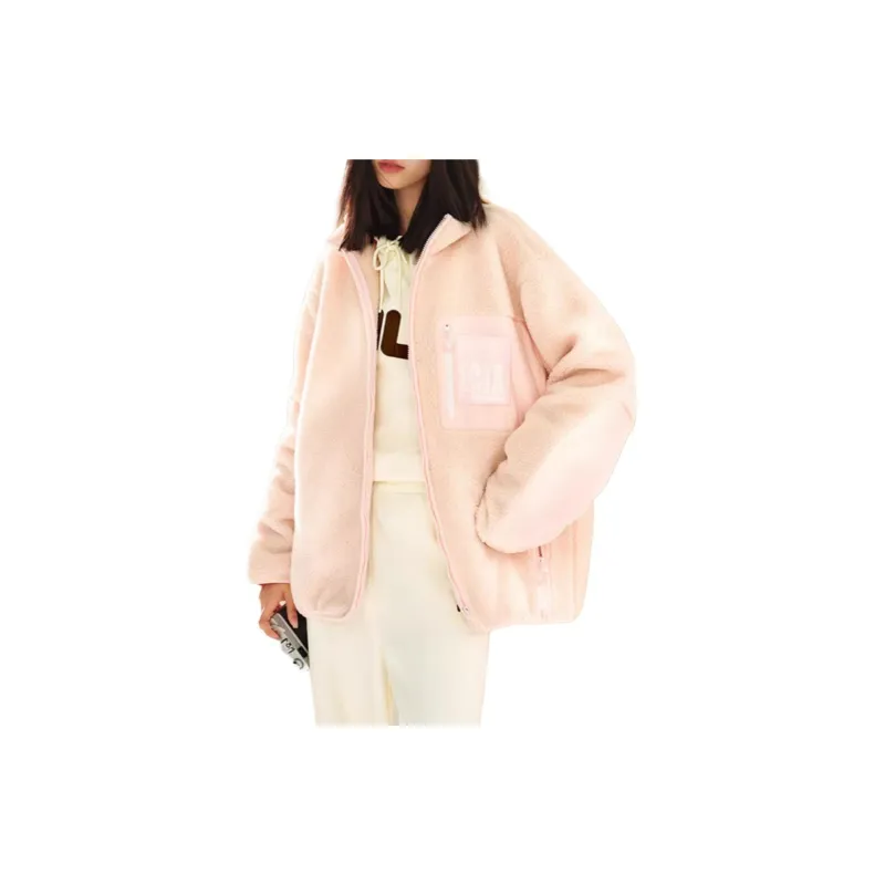 FILA Velvet Jackets Men Live Blossom Pink-2