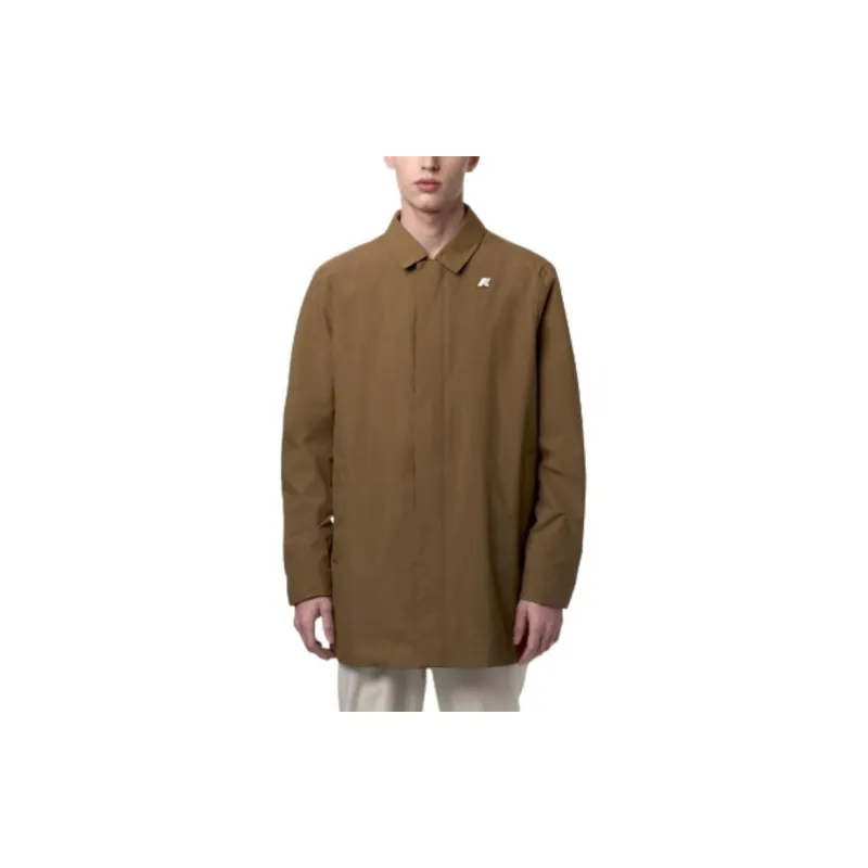 K WAY Jackets & Coats Men's Brown-2