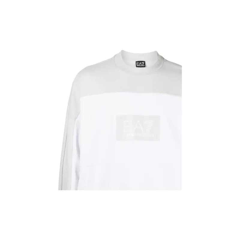 EMPORIO ARMANI EA7 Sweatshirts Men White-4