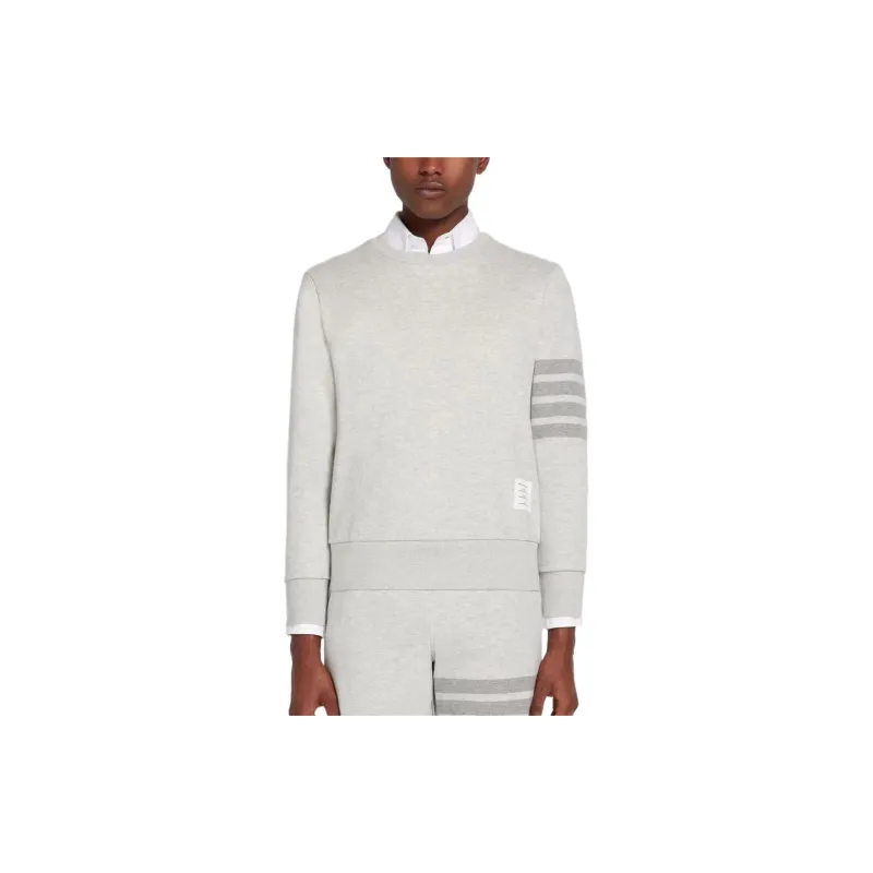 THOM BROWNE 4 Bar Crewneck Sweatshirt-2