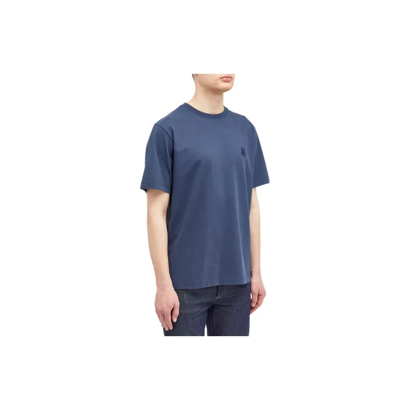 Maison Kitsune Bold Fox Head Patch Crewneck T Shirt-4