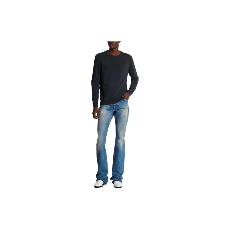 BALMAIN Vintage Logo Embroidered Sweatshirt-1