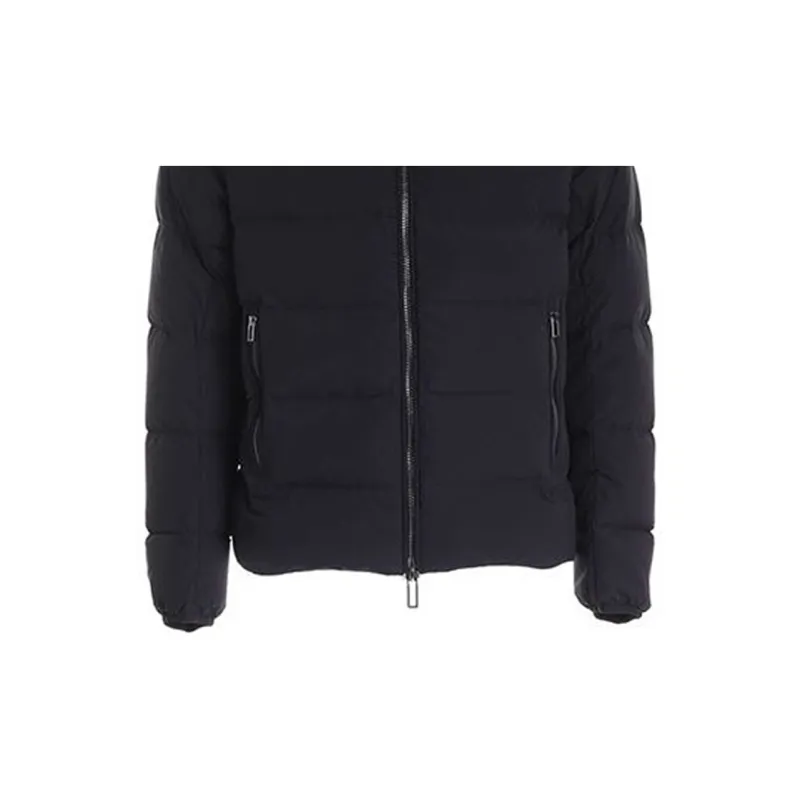 EMPORIO ARMANI Down Jacket Men's Marine Blue-5