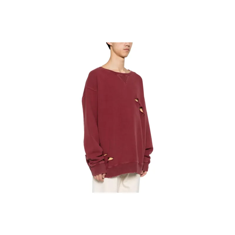 Maison Margiela Distressed Oversized Sweatshirt-3