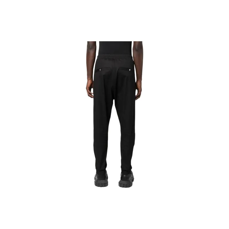 RICK OWENS Zip detail Drawstring Jersey Joggers-2