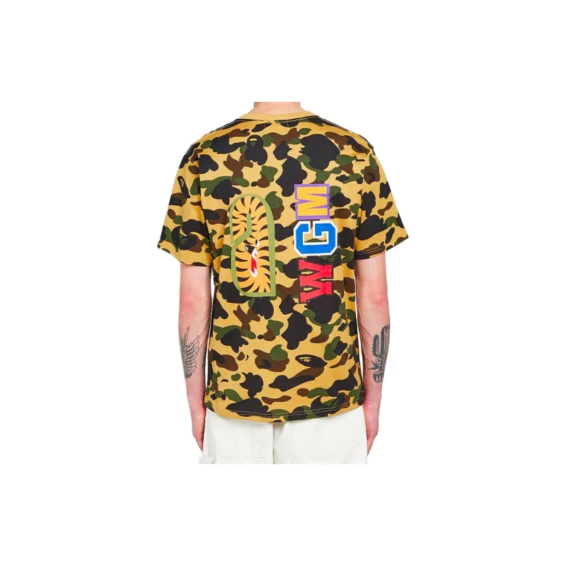 Bape 1st Camo Wgm Shark Tee-3