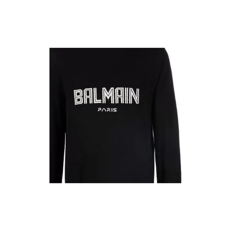 BALMAIN Sweaters Men Black-4