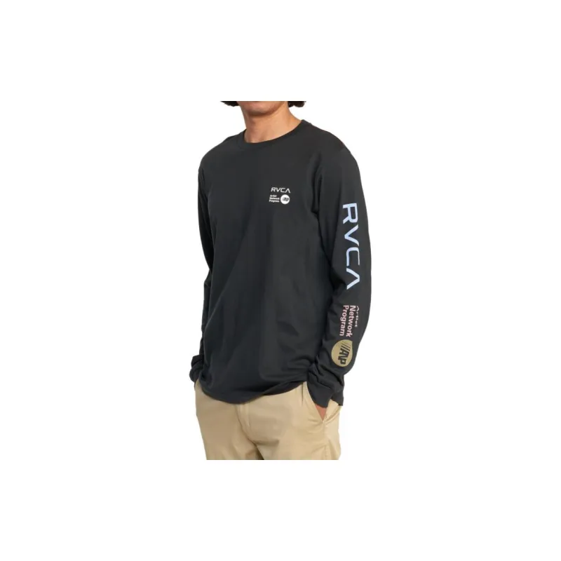 RVCA T-Shirts Men Black-4