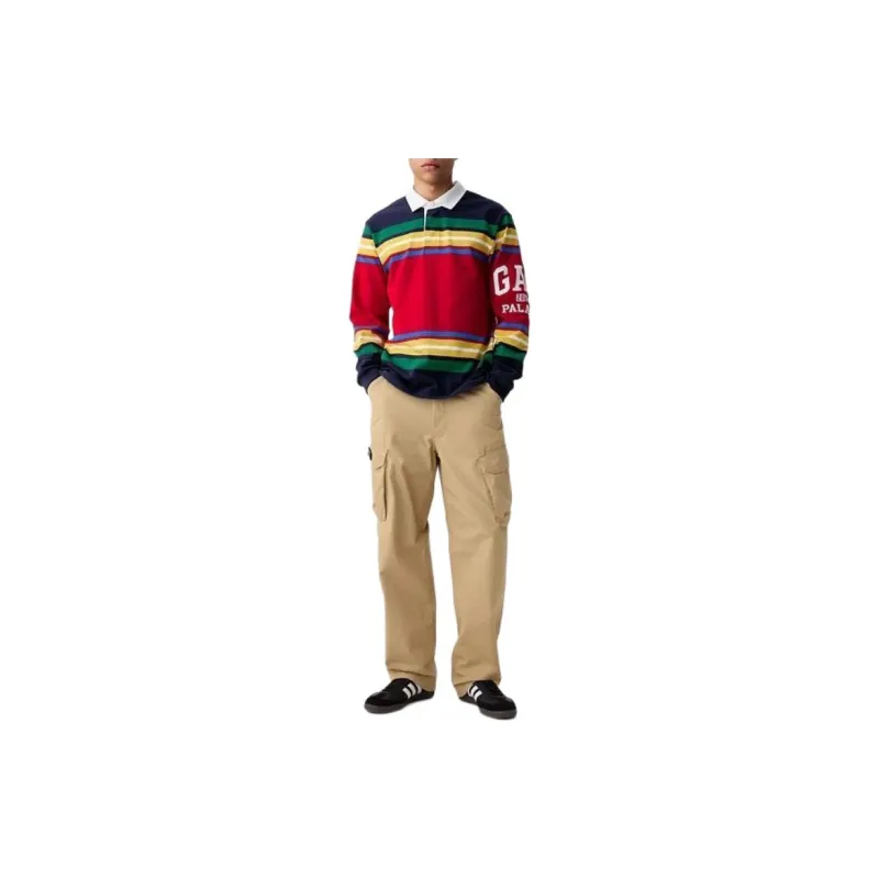 PALACE X GAP Rugby Shirt-3