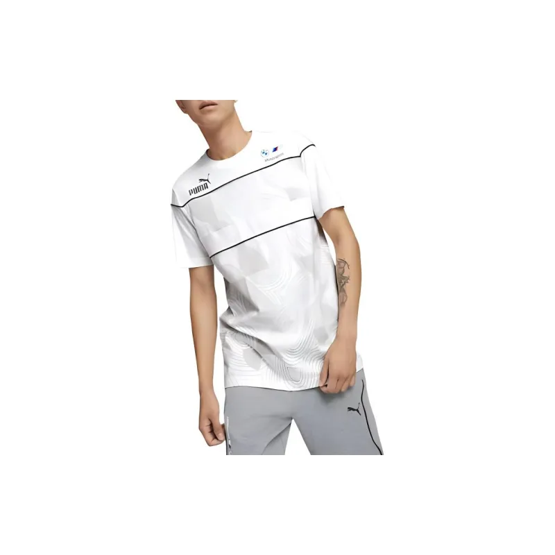 PUMA BMW M Motorsport Regular T-Shirt Men's White-2