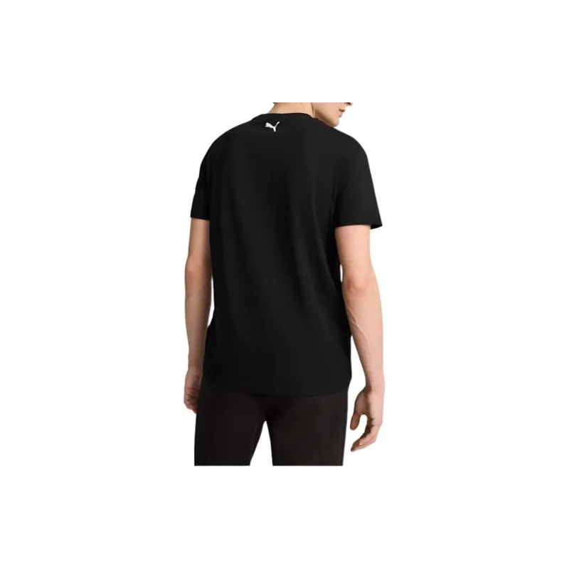PUMA Scuderia Ferrari RaceTONAL Shield Tee T Shirt Men's Black-3