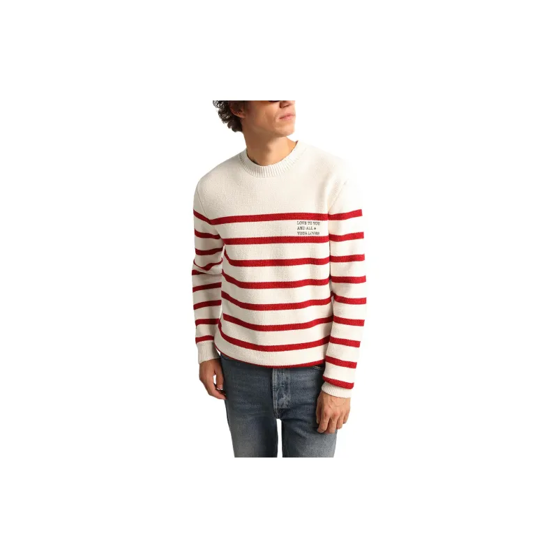 Golden Goose Striped Crew neck Jumper-1