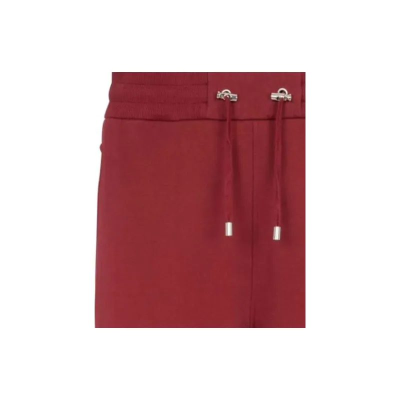 BALMAIN Drawstring Organic Cotton Track Shorts-5