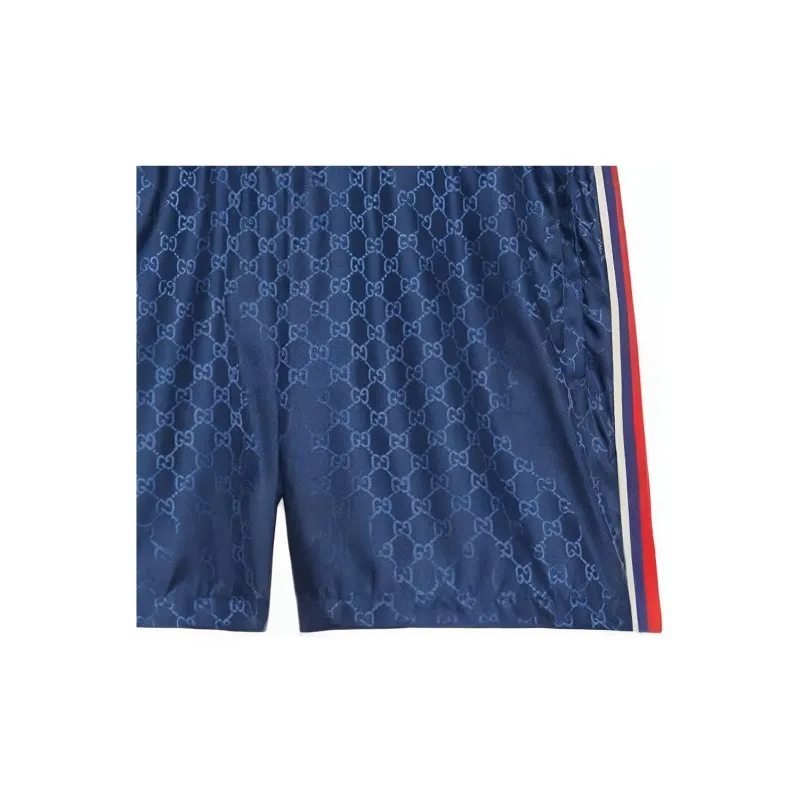 GUCCI Gg Jacquard Nylon Swim Shorts-5