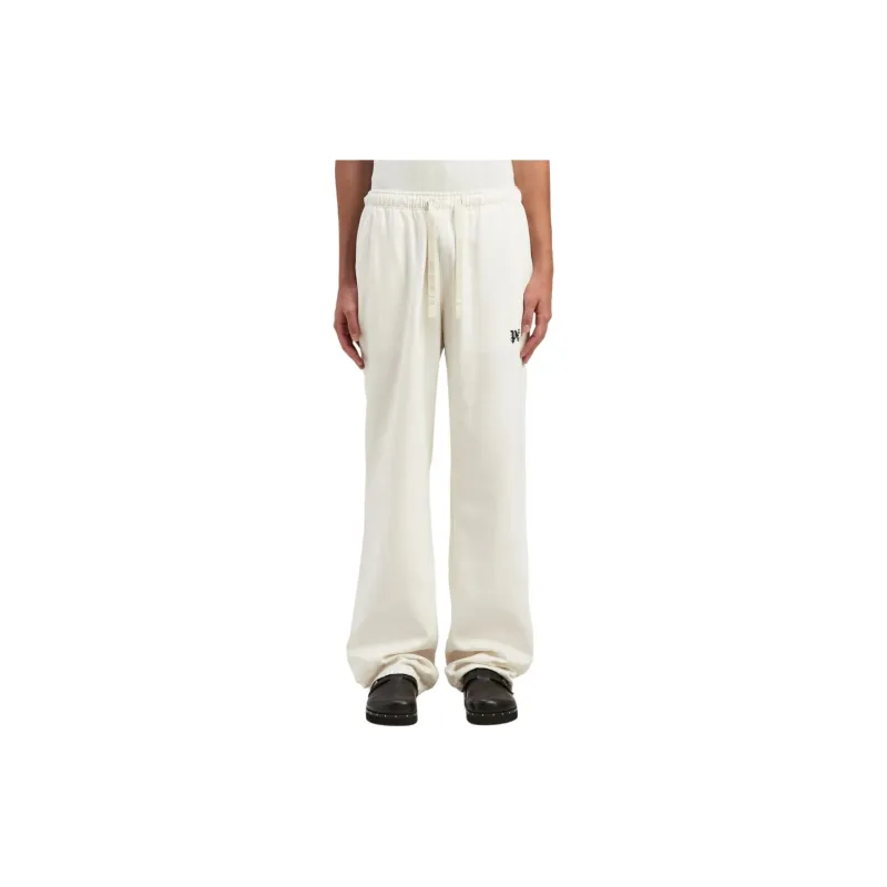 PALM ANGELS Drawstring Cotton Trousers-2