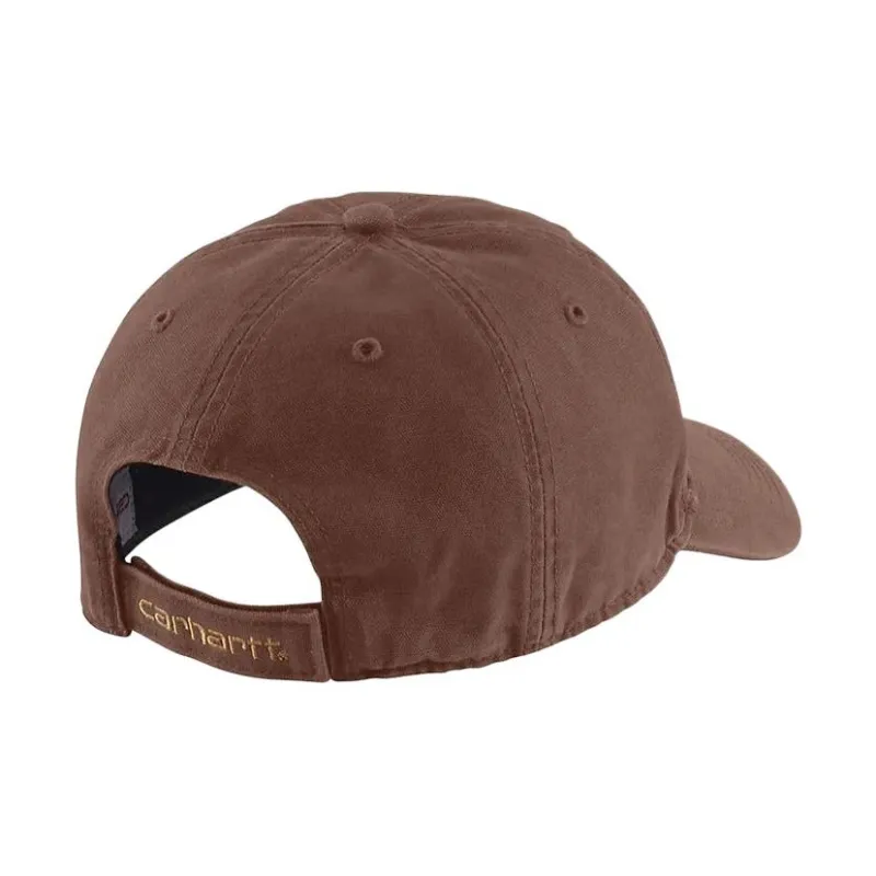 Carhartt Cotton Canvas Baseball Caps Unisex Brown-1