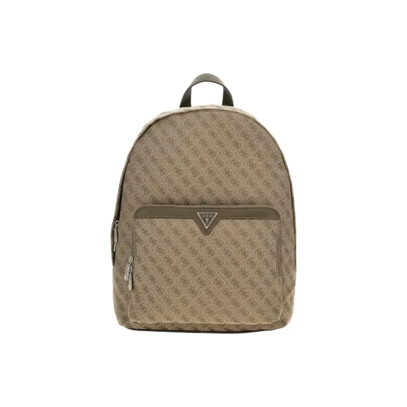 GUESS Fabric Backpack Regular Unisex Brown-0