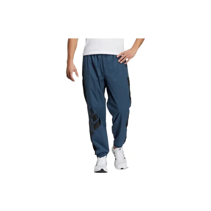 Adidas Knitted Sweatpants Men Blue-2